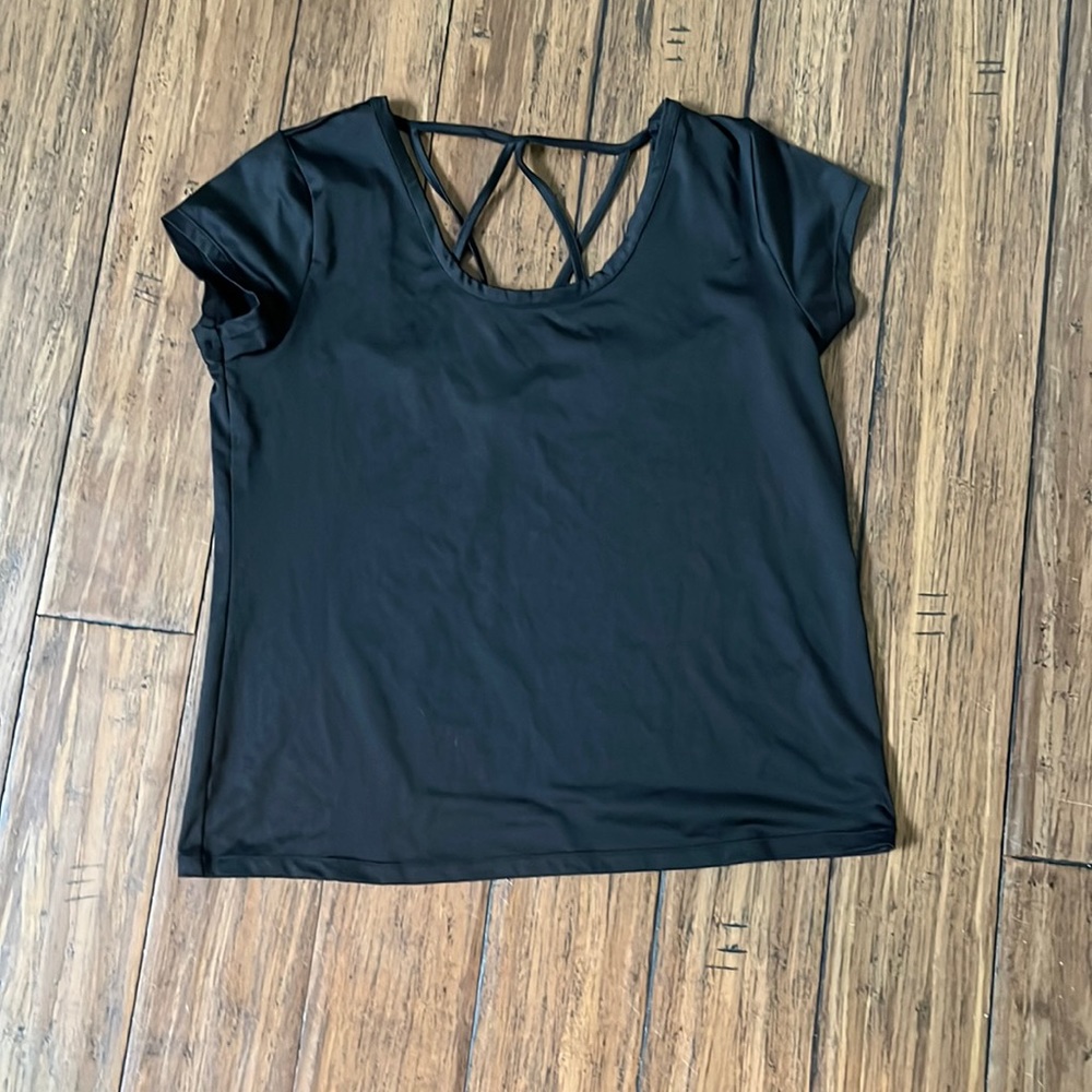 Black XL workout top